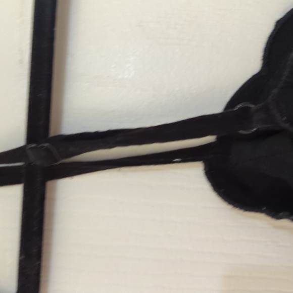 City Chic Scalloped Edge Black Midi Sundress - Picture 5 of 5